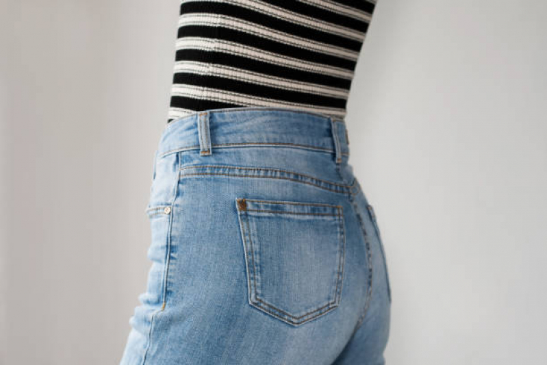 Calça Jeans Cintura Alta Cacapava - Calça Jeans Feminina