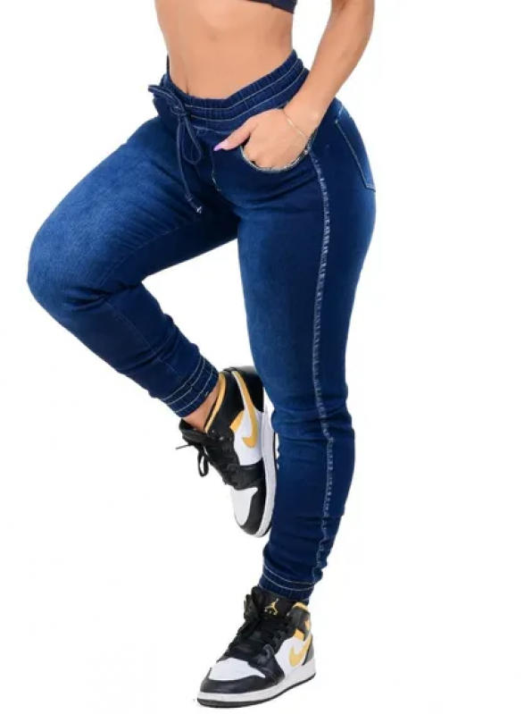 Contato de Fabricante de Calça Jeans com Elástico na Cintura Feminina Rio Bonito - Fabricante de Calça Jeans com Elástico Sul