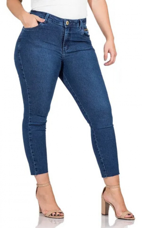 Contato de Fabricante de Calça Jeans Feminina Tradicional Cintura Alta Santa Bárbara - Fabricante de Calça Jeans Masculina Tradicional Azul