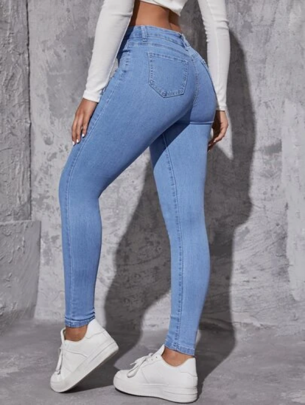 Onde Comprar Calça Jeans de Lycra Feminina para Empresas Matozinhos - Calça Jeans Lycra Feminina