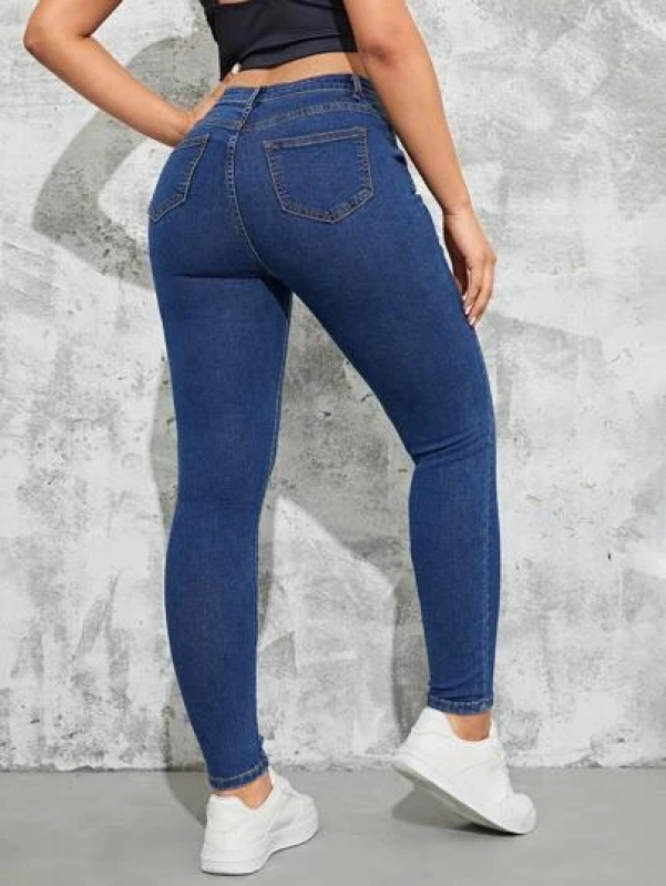 Onde Comprar Calça Jeans Lycra Feminina Guararema - Calça Jeans Lycra Feminina