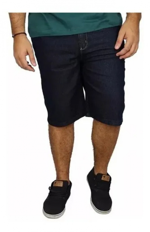 Preço de Bermuda Jeans Masculina Preta Concordia - Bermuda Jeans Masculino