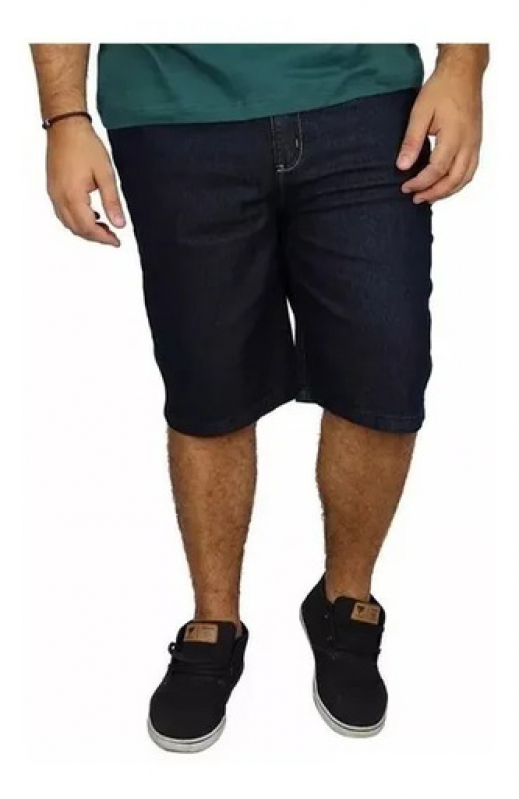 Preço de Bermuda Jeans Masculina Preta Samambaia - Bermuda Lycra Masculina