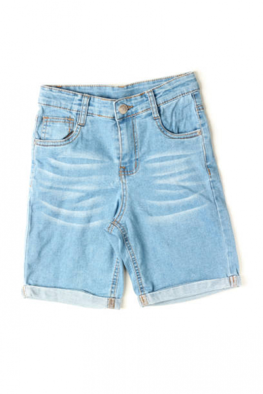 Preço de Short Jeans com Lycra Porto União - Short Jeans Cintura Alta