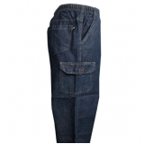 calça com elástico na cintura jeans valores Formosa