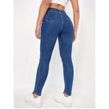 calça jeans feminina cintura alta atacado GASPAR