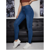 calça jeans feminina cintura alta URUBICI
