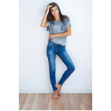 calça jeans feminina tradicional atacado Santa Bárbara