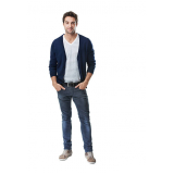 calça jeans masculina de lycra Mateus Leme
