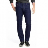 calça masculina jeans com lycra Por do Sol