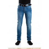 contato de fabricante de calça jeans masculina tradicional azul Taubaté 