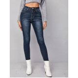 qual o preço de calça jeans feminina cintura alta GASPAR